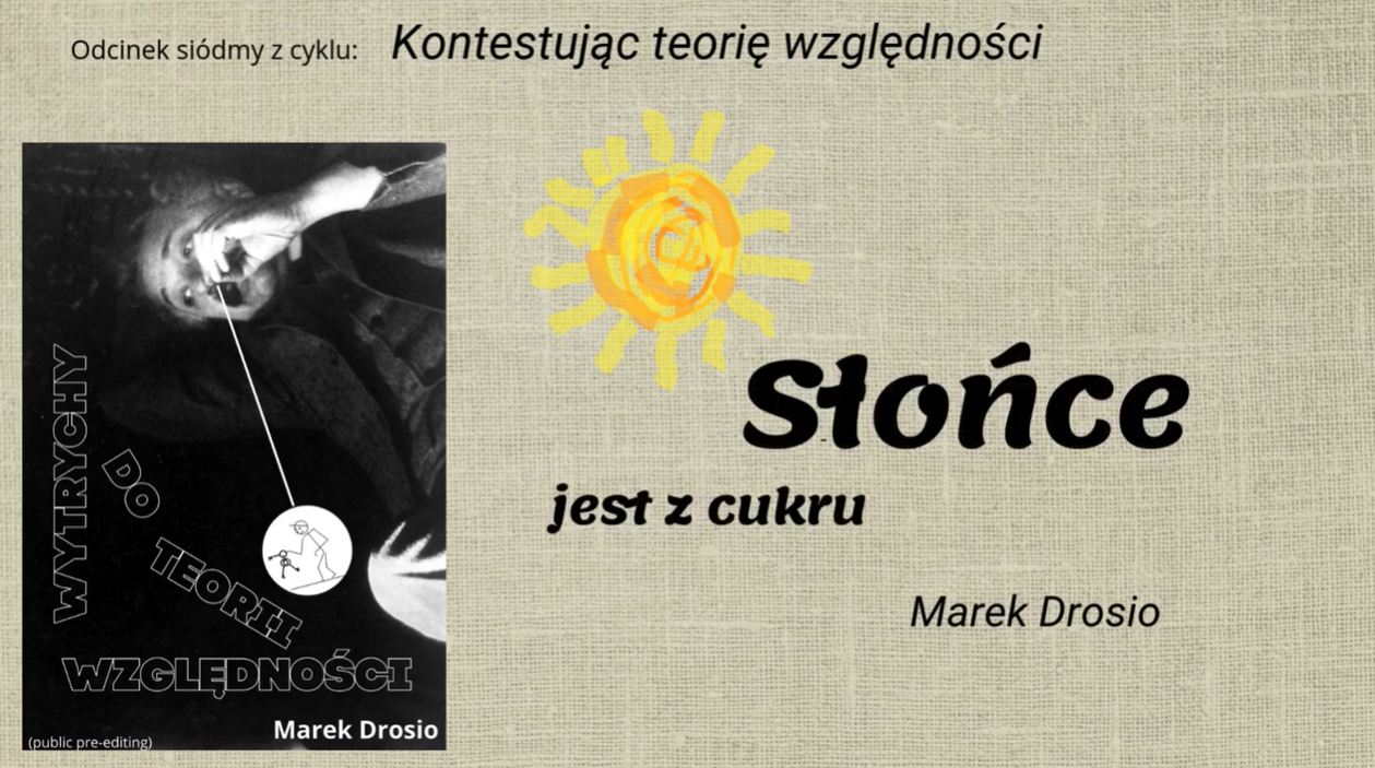 Słońce jest z cukru